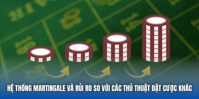 Hệ thống Martingale và rủi ro so với các thủ thuật đặt cược khác